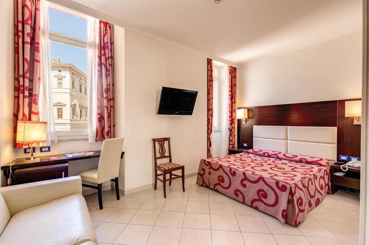 Hotel Anglo Americano Róma Kültér fotó